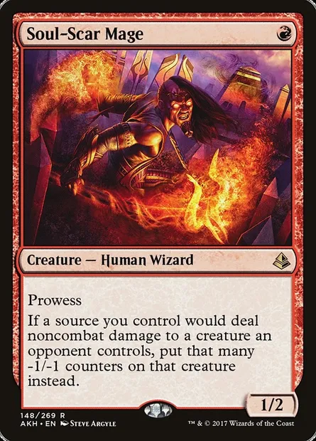 Soul-Scar Mage, Magic card AKH 148 — Amonkhet set