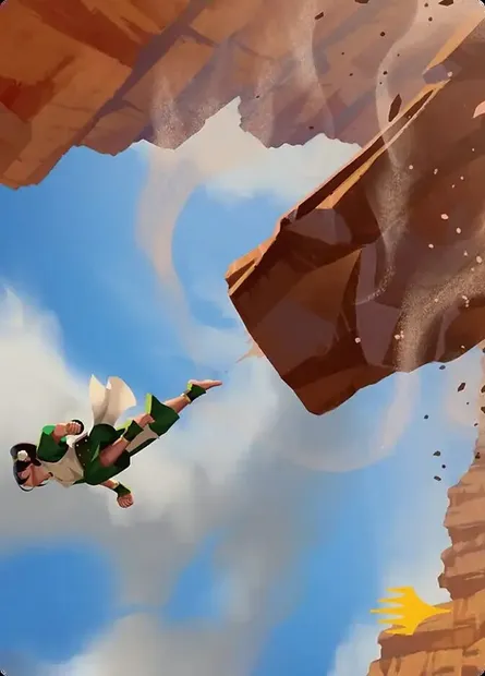Pillar Launch // Pillar Launch, Magic card ATLA 16 — Avatar: the Last Airbender Art Series set