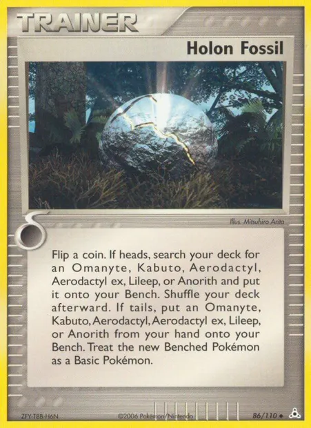 Holon Fossil, Pokémon card HP 86 — Holon Phantoms set