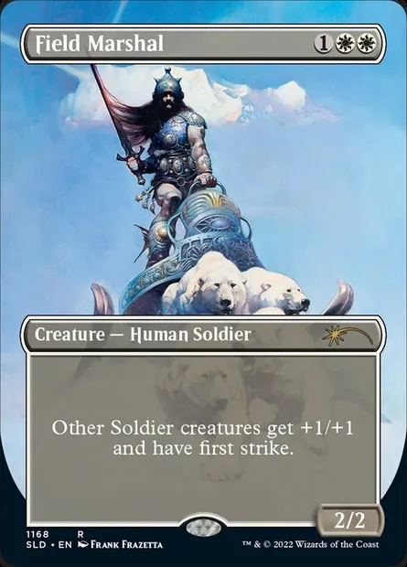 Général de campagne, carte Magic SLD 1168 — extension Secret Lair Drop