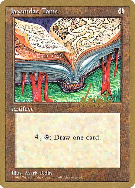 Jayemdae Tome, Magic card PTC ml331 — Pro Tour Collector Set set