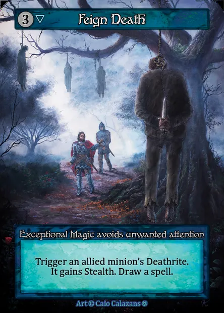 Feign Death, Sorcery card GOT 243 — Gothic set