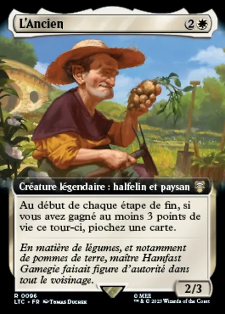 L'Ancien, carte Magic LTC 96 — extension Tales of Middle-earth Commander