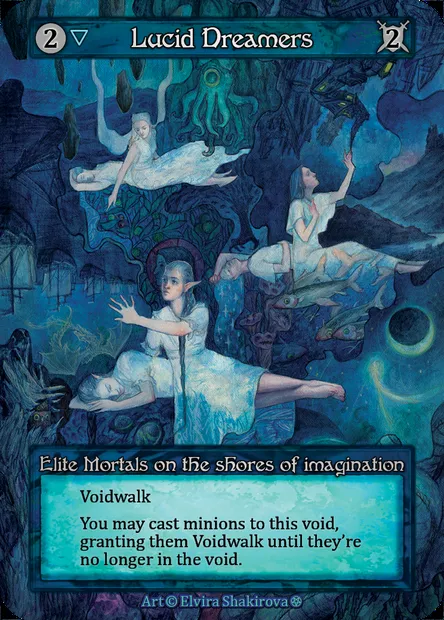 Lucid Dreamers, Sorcery card GOT 117 — Gothic set