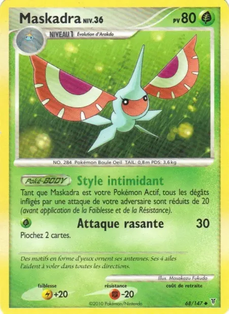 Maskadra, carte Pokémon SV 68 — extension Vainqueurs Suprêmes