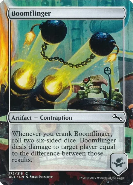 Boomflinger, Magic card UST 172 — Unstable set