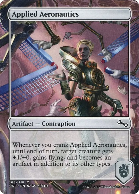 Applied Aeronautics, Magic card UST 168 — Unstable set