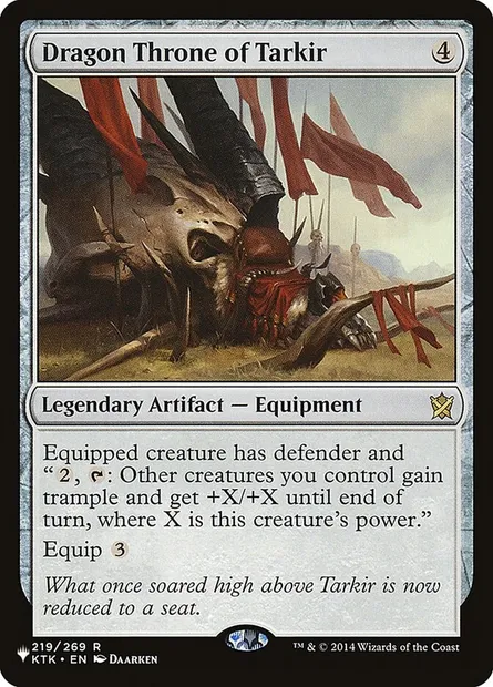 Dragon Throne of Tarkir, Magic card PLST KTK-219 — The List set