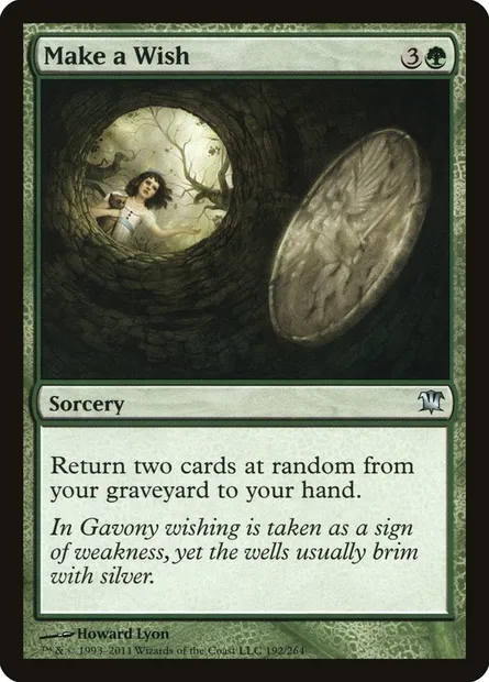 Make a Wish, Magic card ISD 192 — Innistrad set