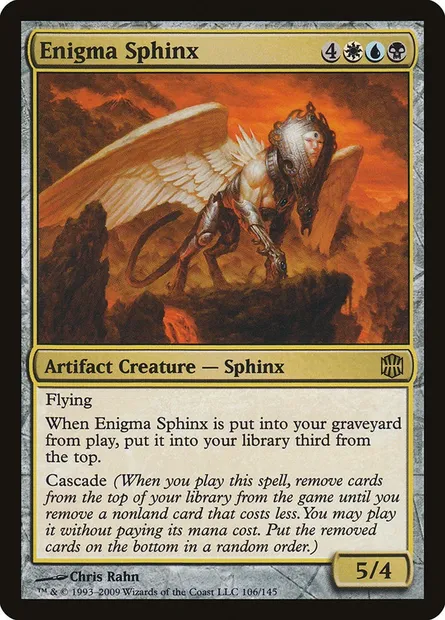Enigma Sphinx, Magic card ARB 106 — Alara Reborn set