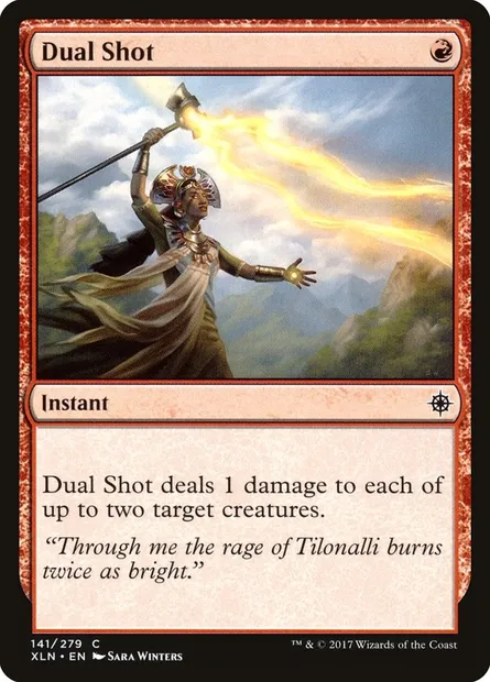 Dual Shot, Magic card XLN 141 — Ixalan set