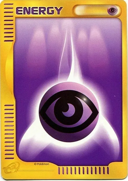 Énergie Psy, carte Pokémon MCMP ct319986 — extension McDonald's Pokémon-e Minimum Pack