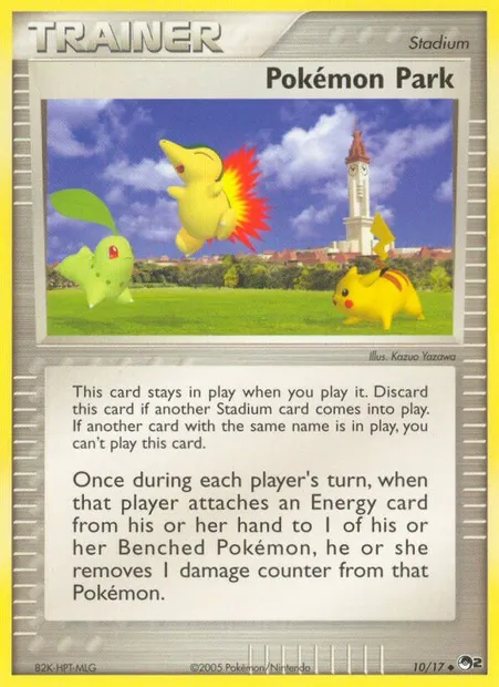 Pokémon Park, Pokémon card P2 10 — POP Series 2 set