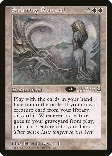 Enduring Renewal, Magic card OLEP 39 — Oversized League Prizes set