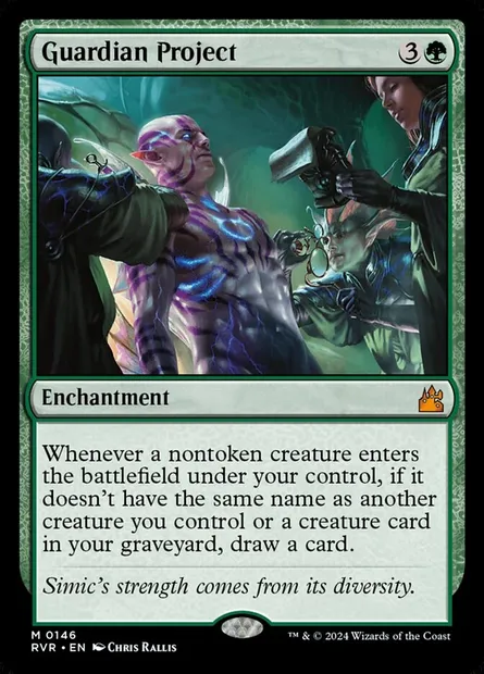 Guardian Project, Magic card RVR 146 — Ravnica Remastered set