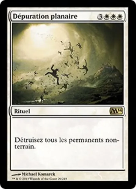 Dépuration planaire, carte Magic M14 29 — extension Magic 2014
