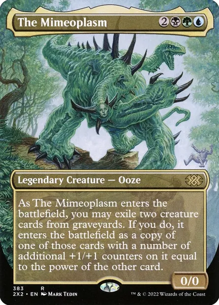 The Mimeoplasm, Magic card 2X2 383 — Double Masters 2022 set