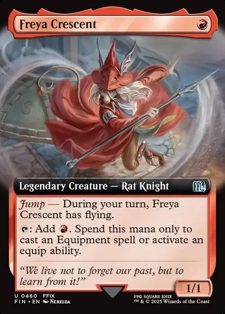 Freya Crescent, Magic card FIN 460 — Final Fantasy set