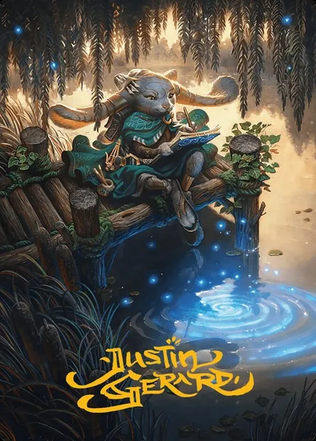 Tamiyo, Field Researcher // Tamiyo, Field Researcher, Magic card ABLB 54 — Bloomburrow Art Series set