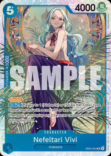 Nefeltari Vivi, One Piece card EB03-024 — ONE PIECE HEROINES EDITION set