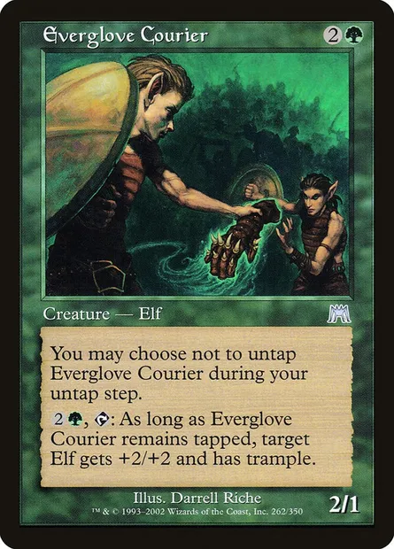 Everglove Courier, Magic card ONS 262 — Onslaught set