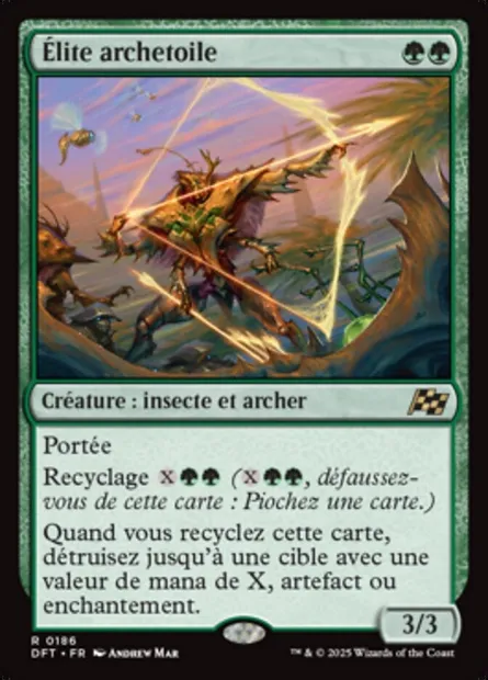 Élite archetoile, carte Magic DFT 186 — extension Aetherdrift