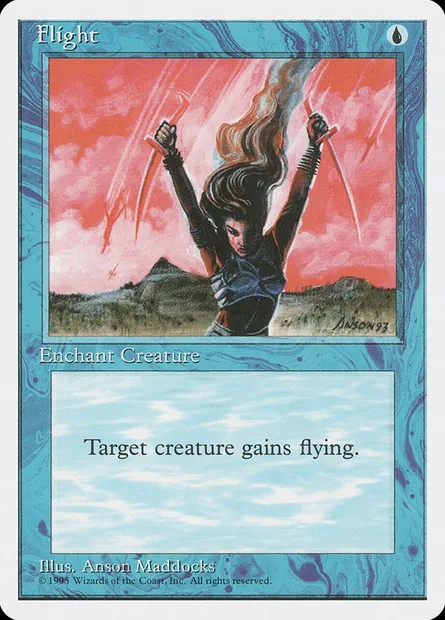 Vol, carte Magic 4ED 72 — extension Quatrième Edition