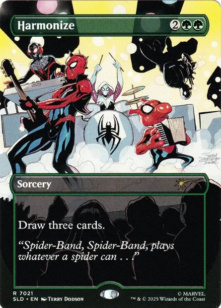Harmonisation, carte Magic SLD 7021 — extension Secret Lair Drop