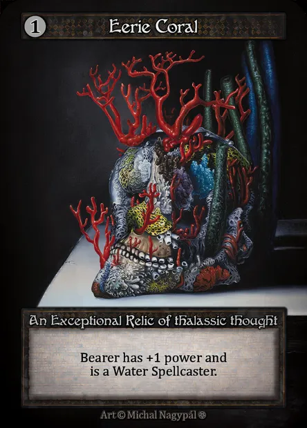 Eerie Coral, Sorcery card GOT 321 — Gothic set