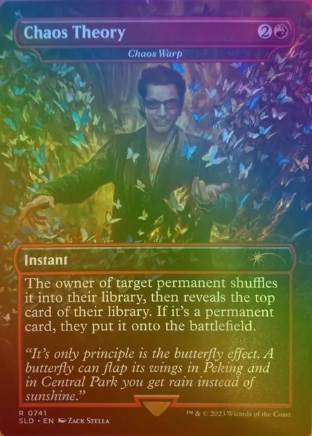 Chaos Warp, Magic card SLD 741★ — Secret Lair Drop set
