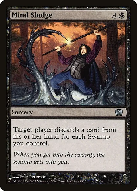 Mind Sludge, Magic card 8ED 146★ — Eighth Edition set