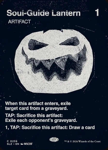 Lanterne guide-âmes, carte Magic SLZ 236 — extension The Zeta Set