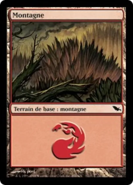Montagne, carte Magic SHM 296 — extension Sombrelande