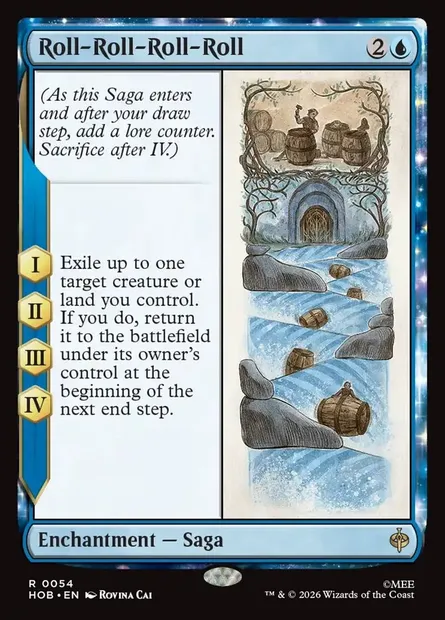 Roll-Roll-Roll-Roll, Magic card HOB 54 — The Hobbit set