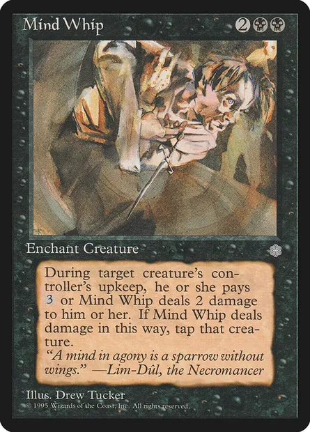 Mind Whip, Magic card ICE 149 — Ice Age set
