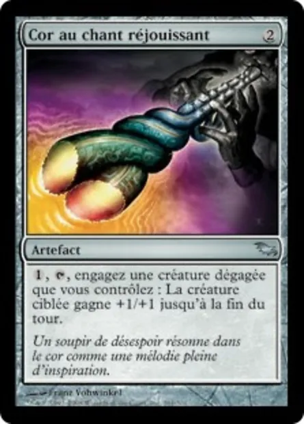Cor au chant réjouissant, carte Magic SHM 261 — extension Sombrelande