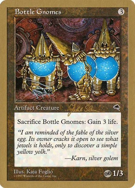 Bottle Gnomes, Magic card WC99 js278sb — World Championship Decks 1999 set