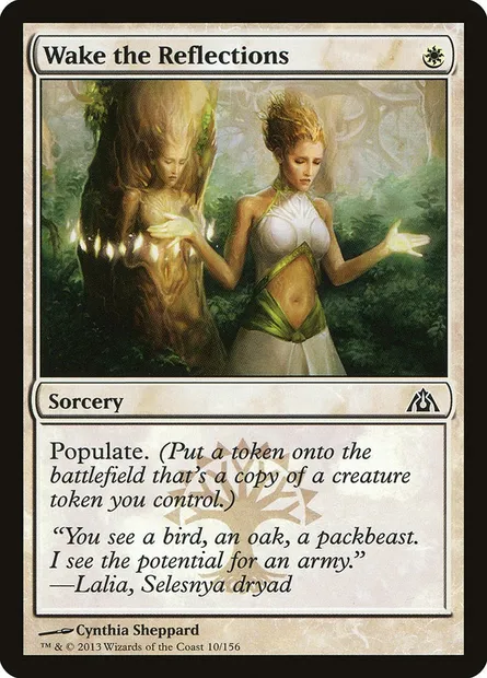 Wake the Reflections, Magic card DGM 10 — Dragon's Maze set