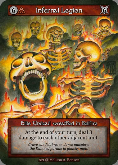 Infernal Legion, Sorcery card ALP 087 — Alpha set