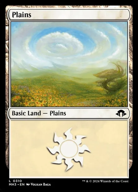 Plains, Magic card MH3 310 — Modern Horizons 3 set