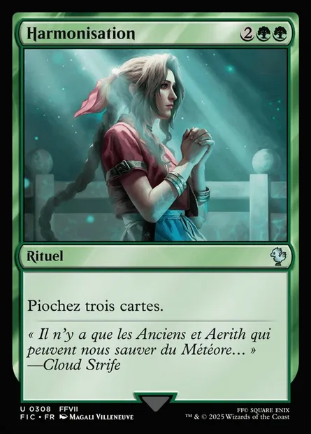 Harmonisation, carte Magic FIC 308 — extension Final Fantasy Commander