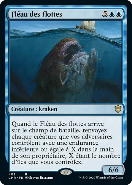 Fléau des flottes, carte Magic CMR 403 — extension Commander Legends