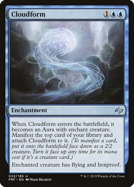 Cloudform, Magic card FRF 32 — Fate Reforged set