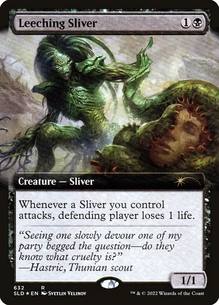 Leeching Sliver, Magic card SLD 632 — Secret Lair Drop set
