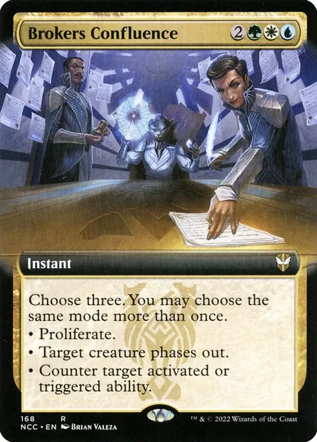 Brokers Confluence, Magic card NCC 168 — New Capenna Commander set