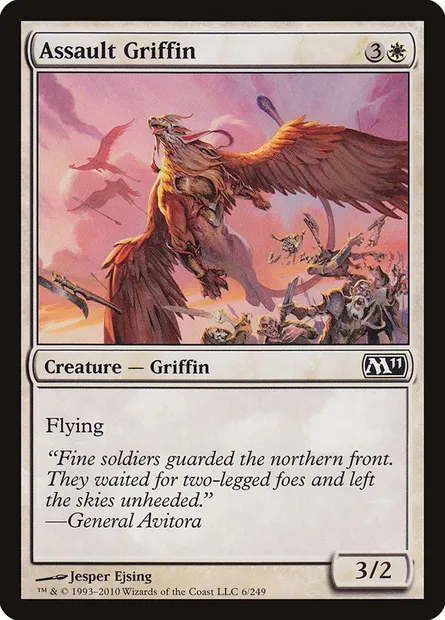 Assault Griffin, Magic card M11 6 — Magic 2011 set