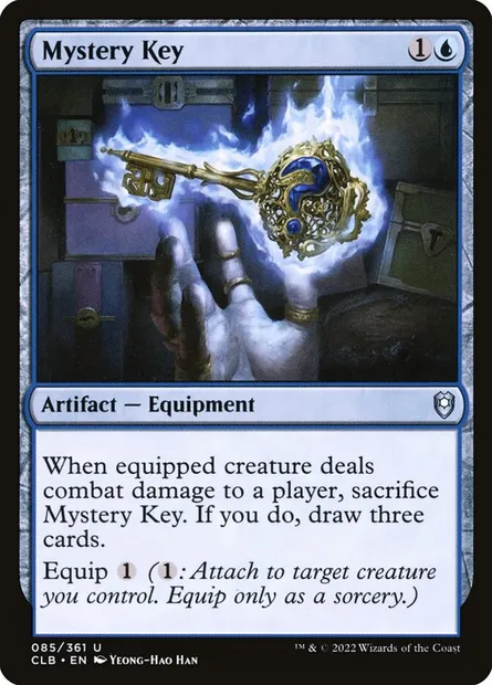 Mystery Key, Magic card CLB 85 — Commander Legends: Battle for Baldur's Gate set