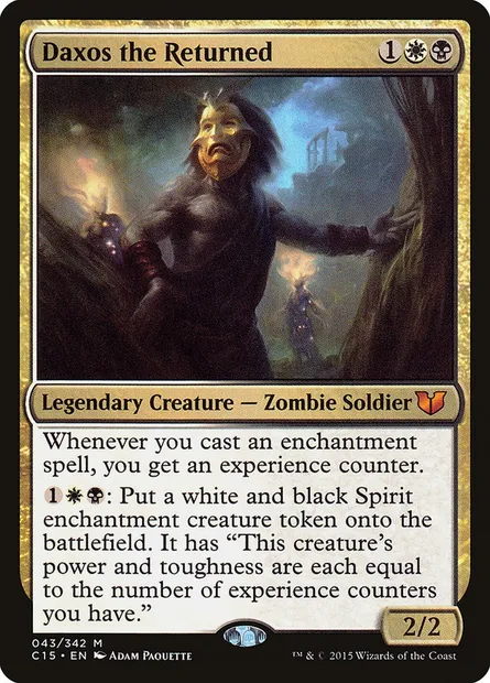 Daxos the Returned, Magic card C15 43 — Commander 2015 set