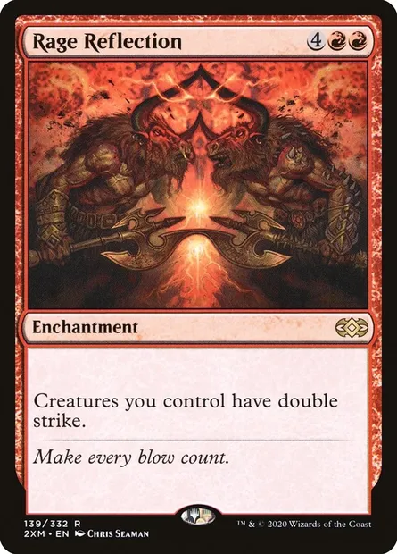 Rage Reflection, Magic card 2XM 139 — Double Masters set