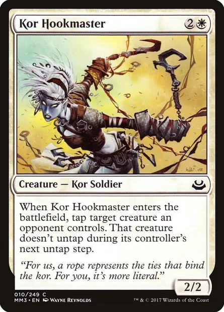 Kor Hookmaster, Magic card MM3 10 — Modern Masters 2017 set